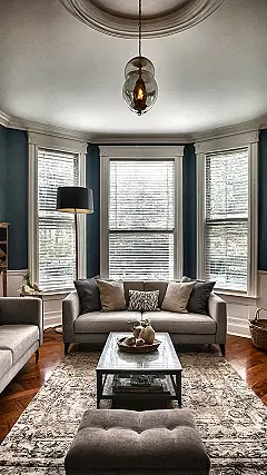 Living Room Zen: Simplified Decor