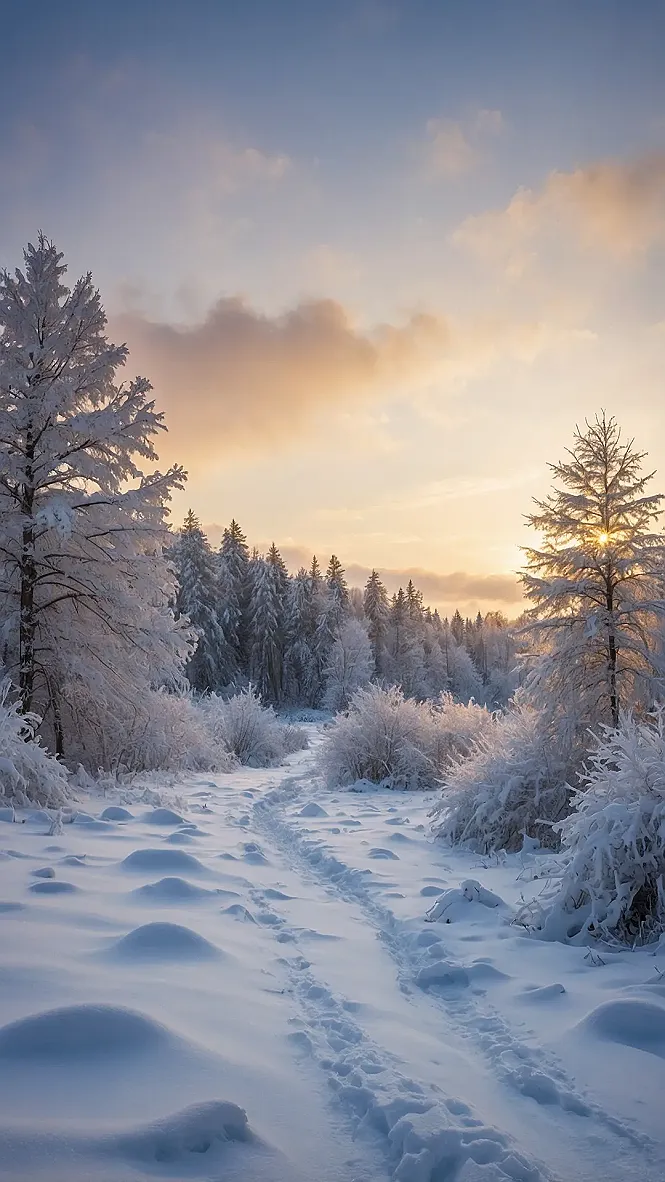 Ethereal Winter Glow