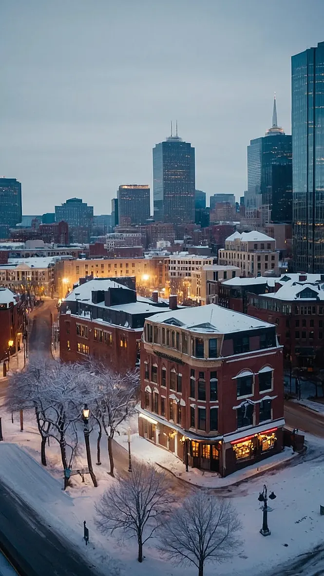 Cobblestone Dreams of Boston