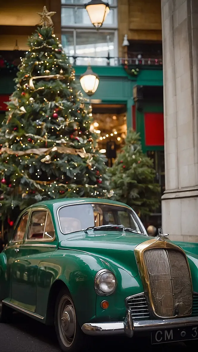 London's Festive Frenzy