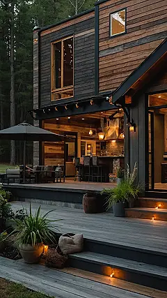 Barn-Style Mini-Mansions