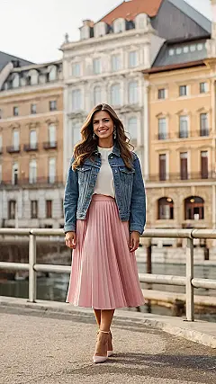 Pink Skirt Chic
