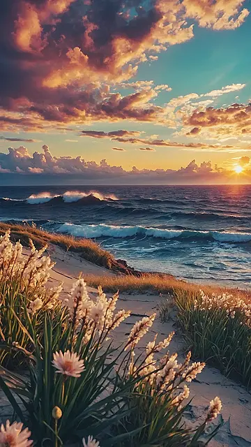 Coastal Sunset Calm