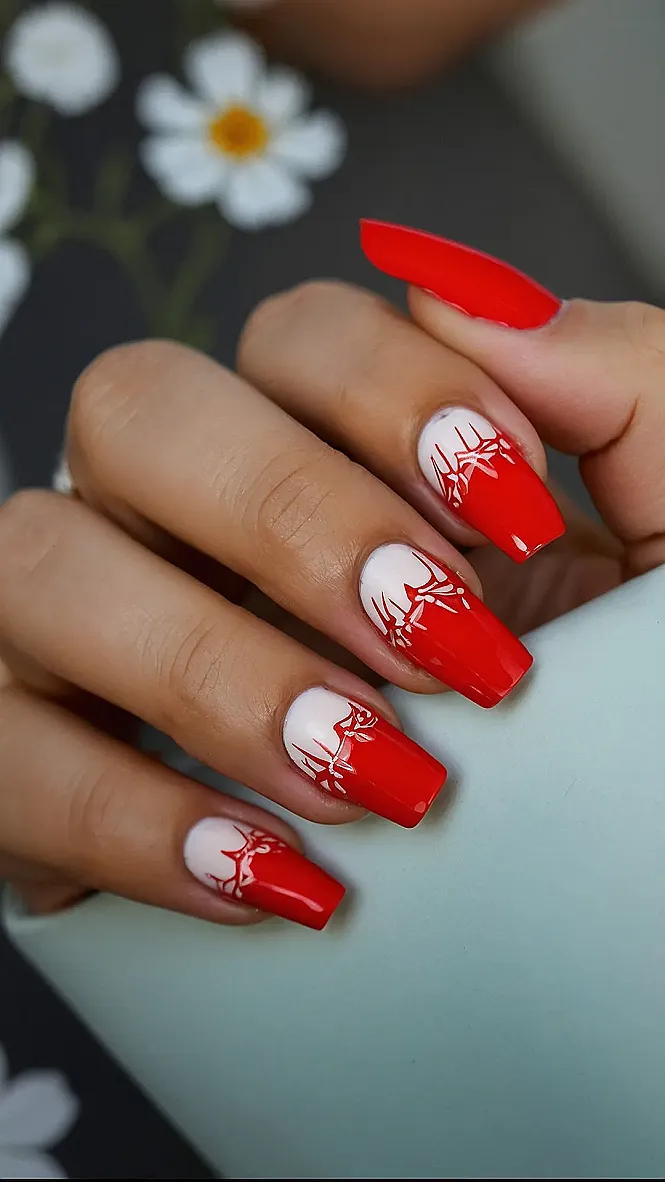 Cherry Pop Spring Nails