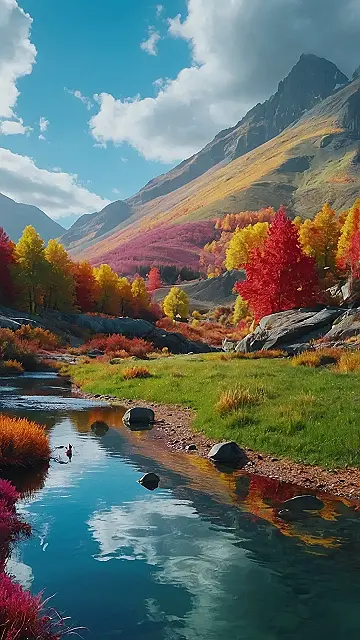 Autumn’s Colorful Reflection