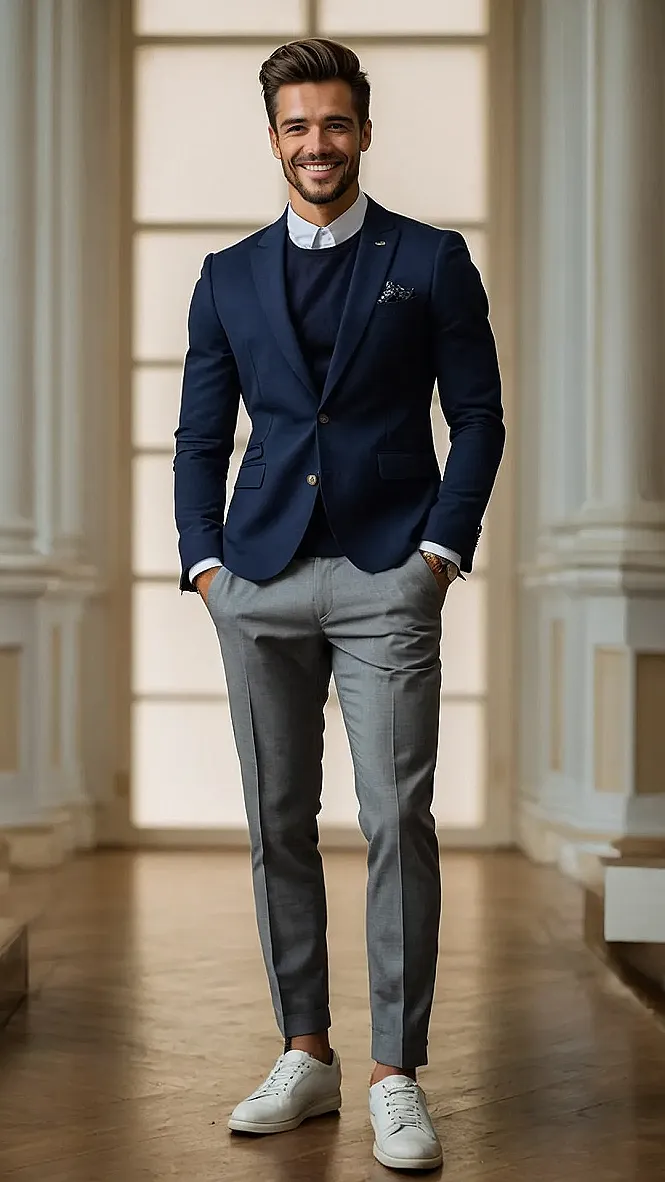 Sharp Blazer Style