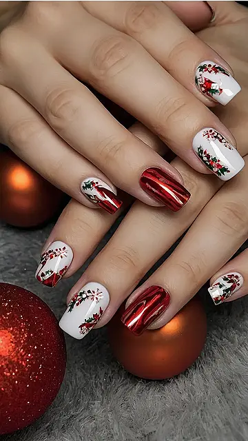 Holly Jolly Manicure