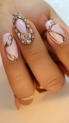 Golden Hour Nails