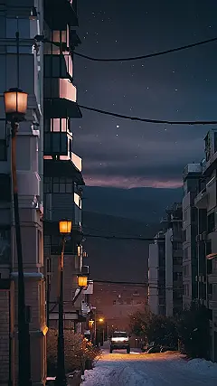 Snowy Anime Nights