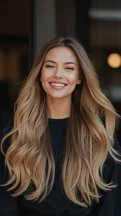 Winter’s Honeyed Hair