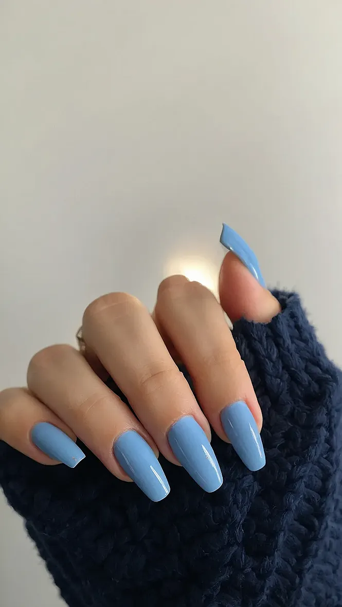 Winter Sky Nails