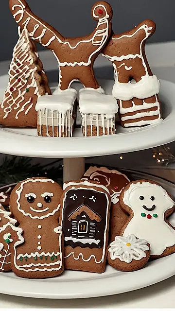 Mini Gingerbread Village