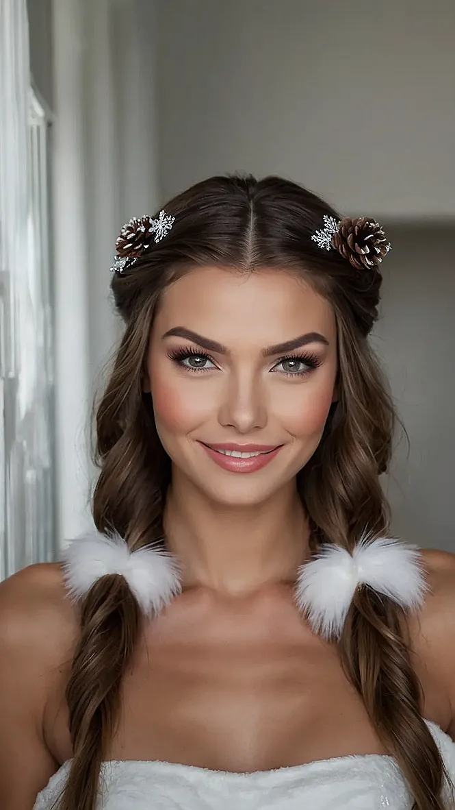 Glam Holiday Hair
