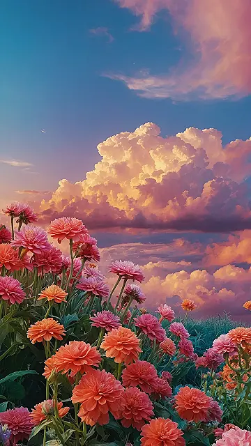 Twilight Bloom Sky