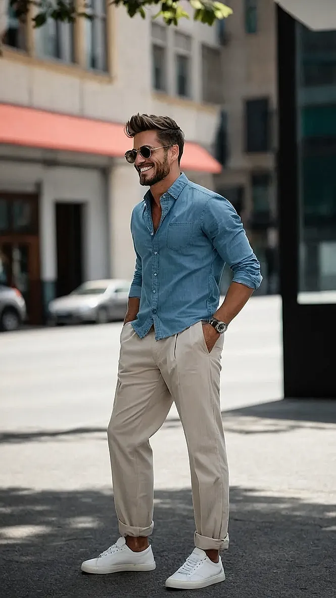 He's Got the Look: Sunglasses & All: