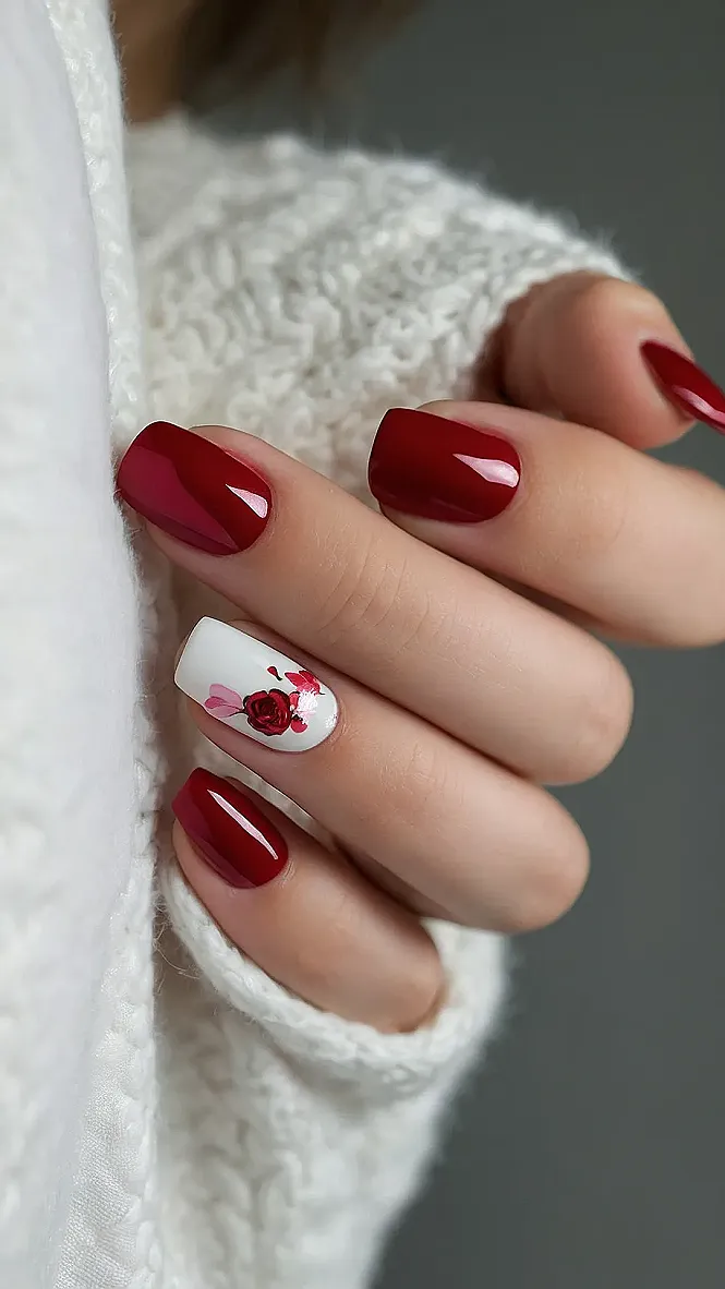 Valentine's Nail Sparkle