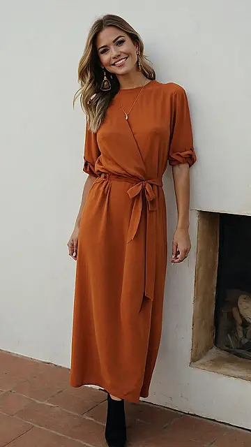 Fall Maxi Dress: The “I’m-Too-Cool-For-School” Look