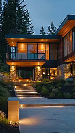 Modern Mountain Home: Where the Wild Things Are… Chic