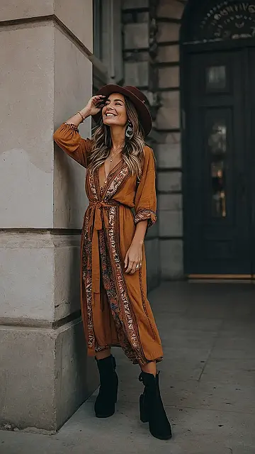 Boho Fall Fashion: “From Pumpkin Spice to Pumpkin Patch Chic”