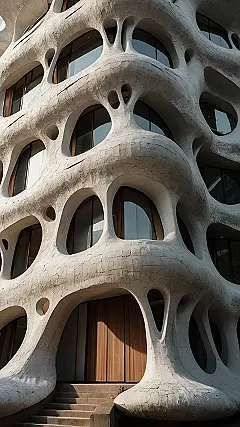 Curvy Comfort: A House in Bloom