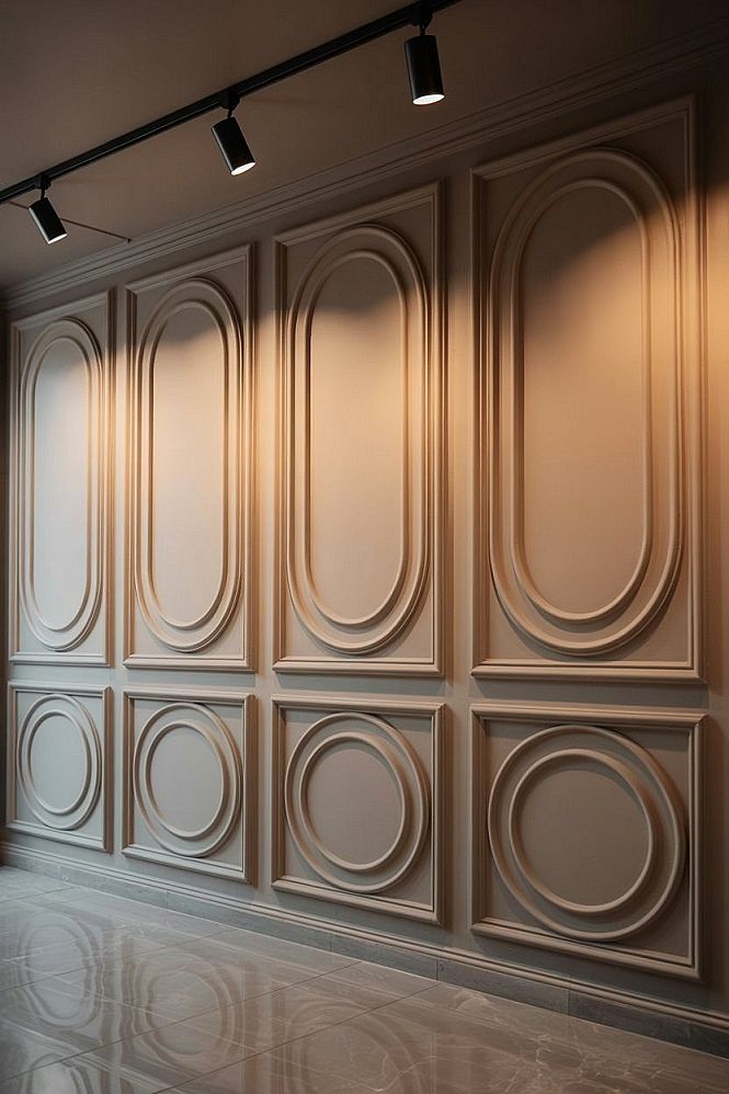 Modern Geometric Wall Design: Elevate Your Contemporary Interiors