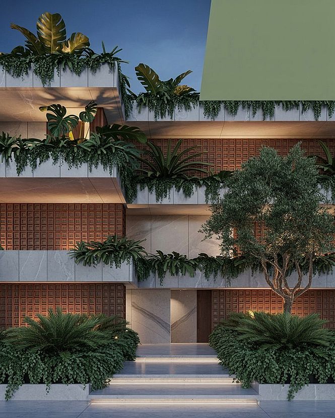 Tropical Modern House Exteriors: Sustainable & Stylish Architecture