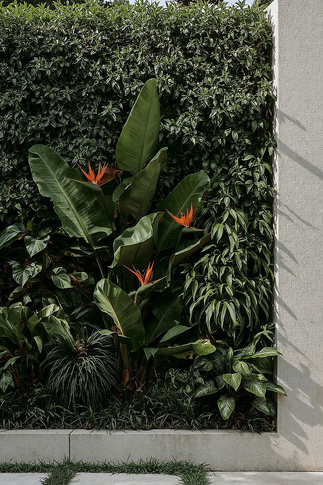 Tropical Backyard Oasis: Modern Pool Garden Landscaping Ideas