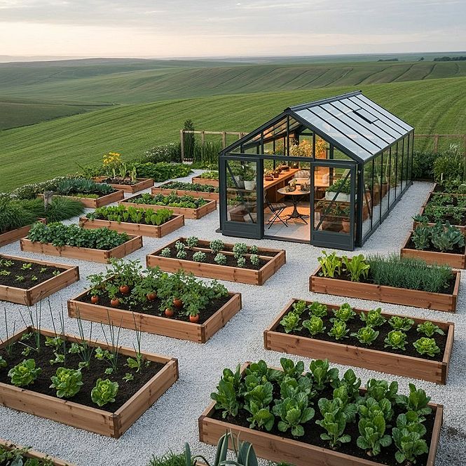 Luxury Vegetable Garden Design: Your Dream House Room Extension