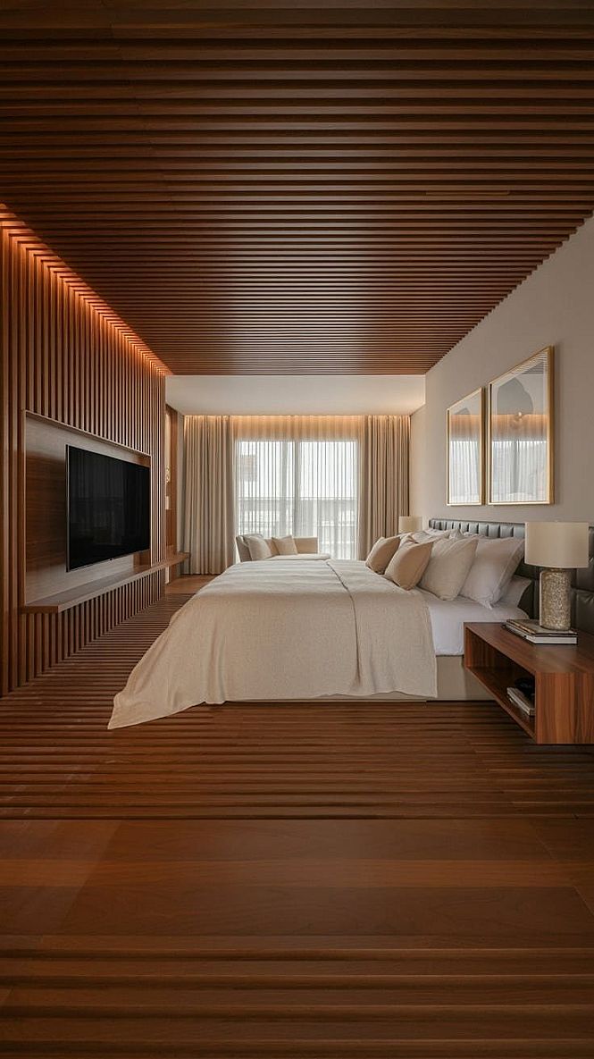 2024's Top Luxury Bedroom & Modern TV Room Design Trends