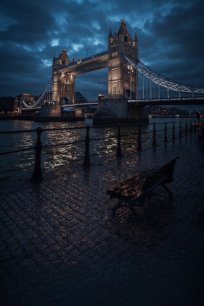 Magical Nightscapes: Tower Bridge London at Twilight