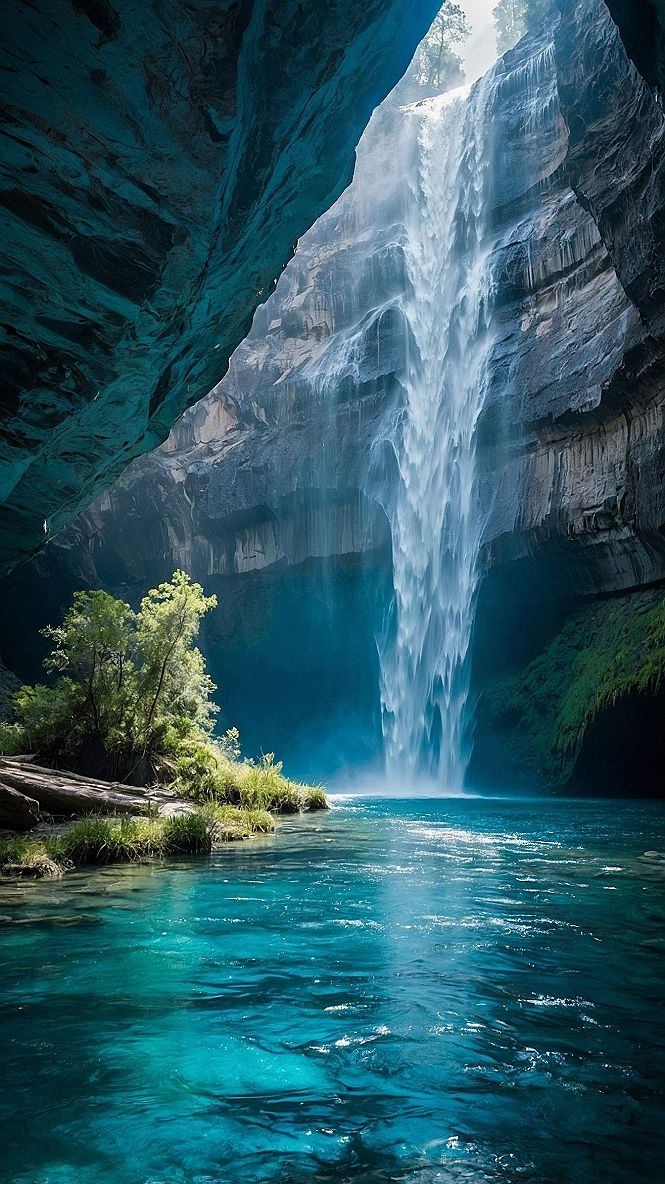 Creating Calm Spaces With Hidden Waterfall Wall Murals