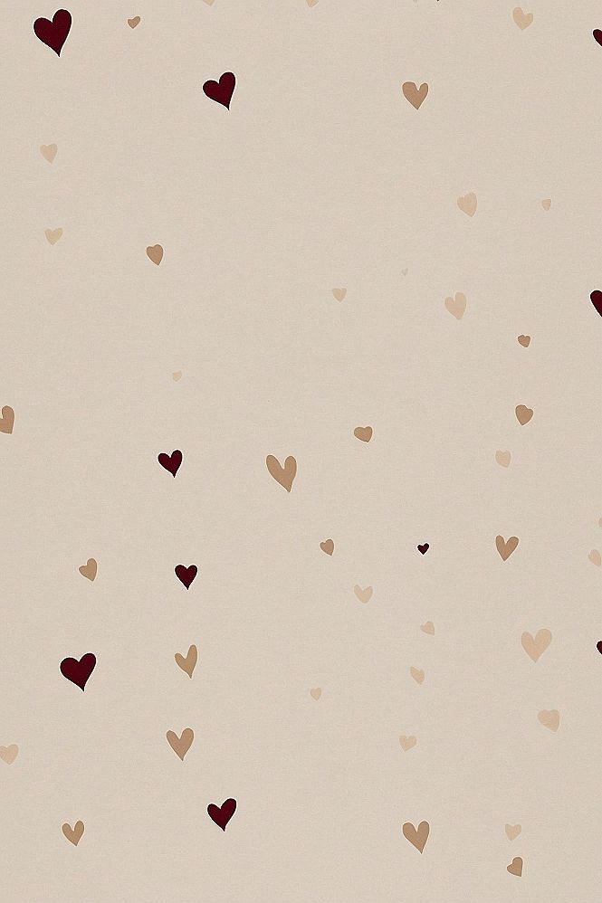 Minimalist Heart Print Phone Backgrounds