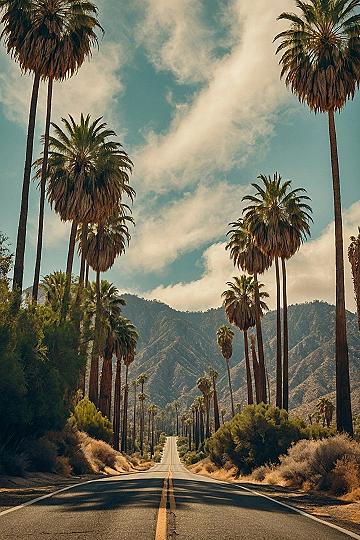Choosing Tropical Road Scenery for iPhone Wallpapers