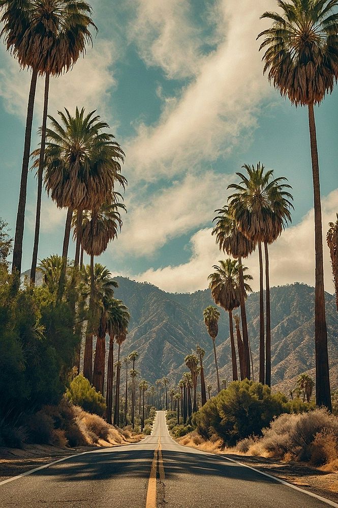 Choosing Tropical Road Scenery for iPhone Wallpapers