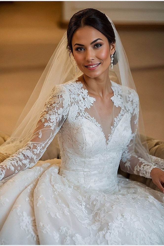 Choosing a Long Sleeve Lace Wedding Gown