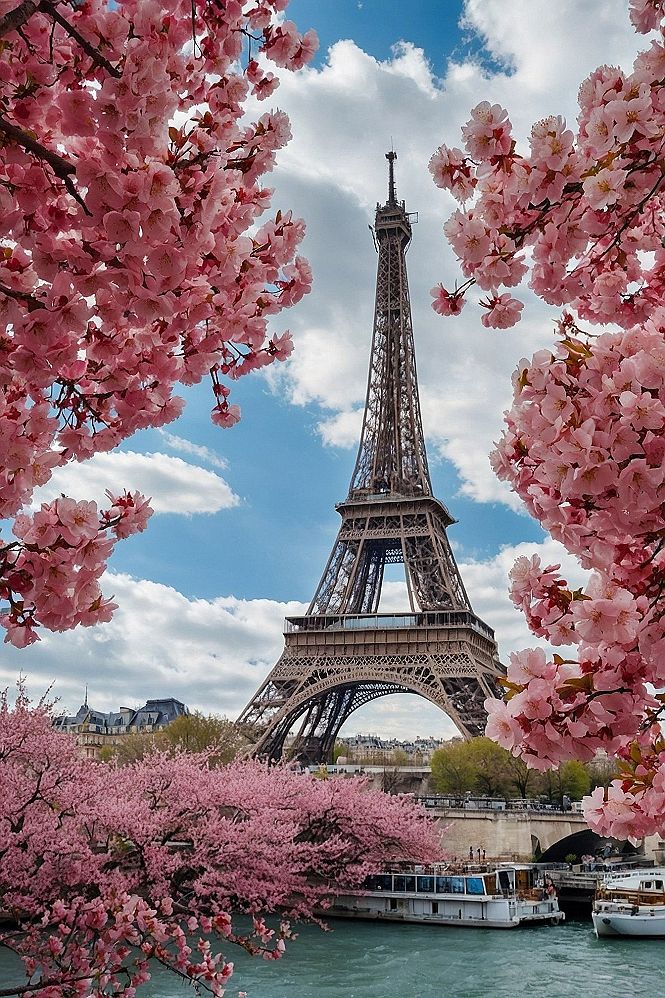 Understanding Pink Eiffel Tower Spring Art Concepts