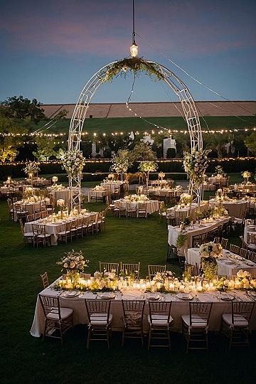 Designing a Balanced Open-Air Wedding Layout