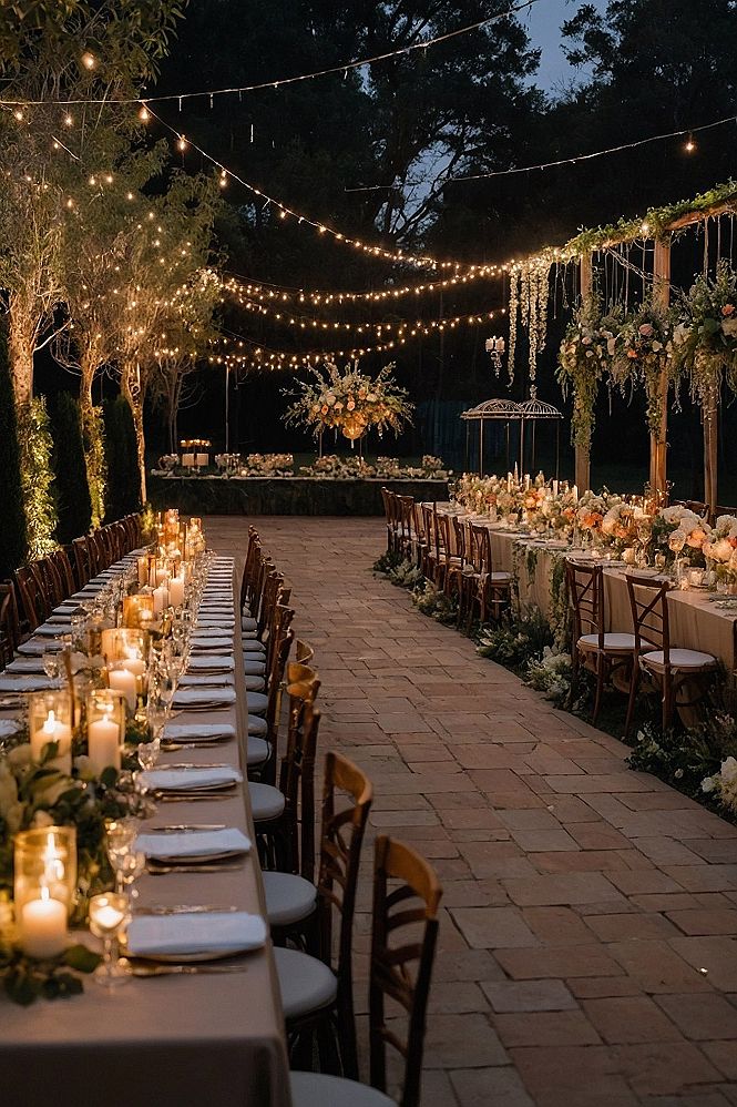 Creating an Open Air Reception Layout
