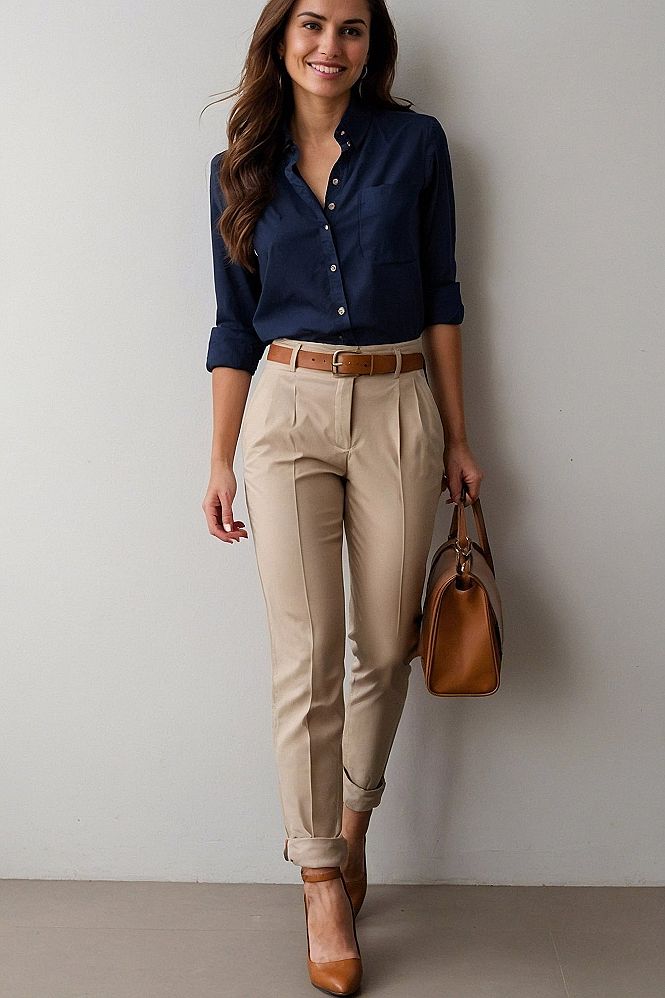 Pairing a Button Down Shirt With Tailored Pants