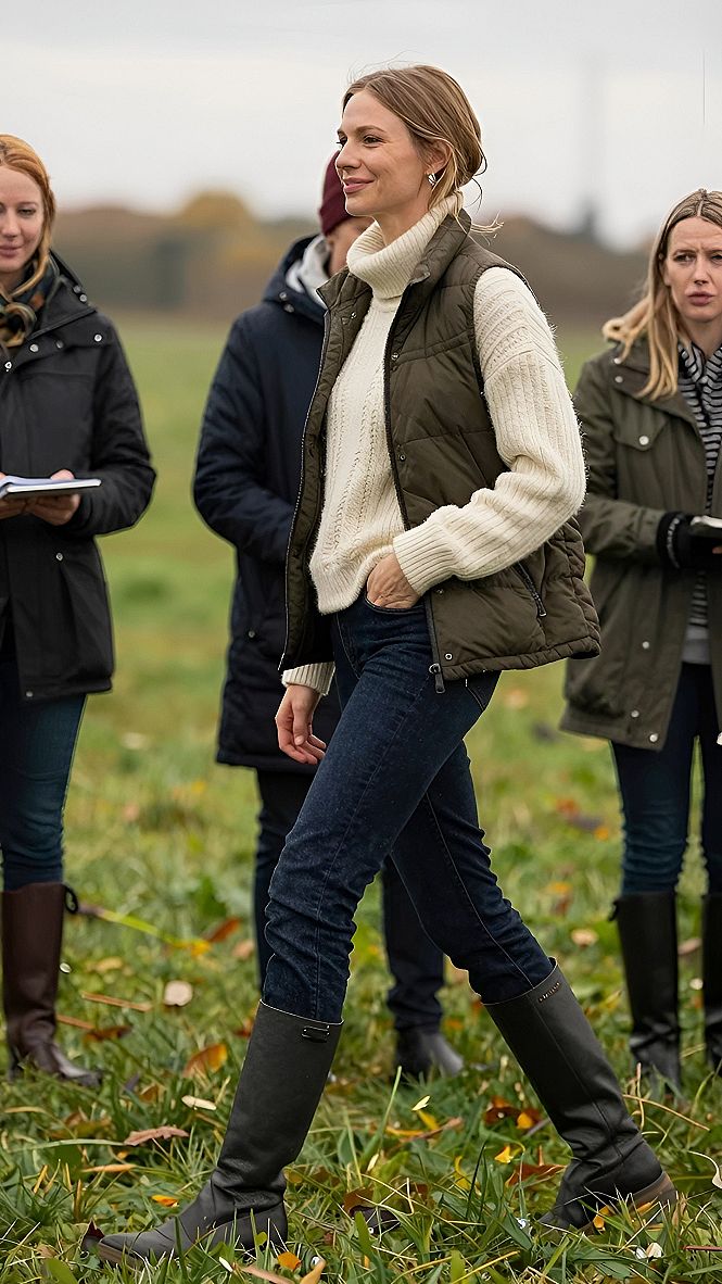 Layering a Quilted Gilet for Crisp Country Walks