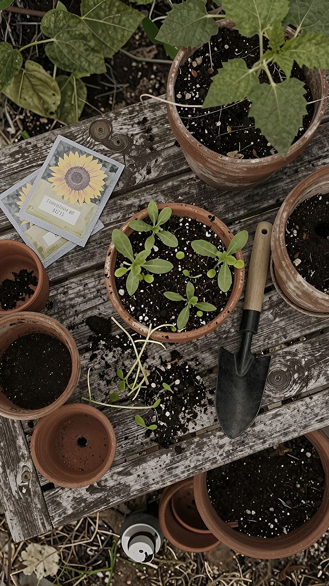 Starting Seeds in Clay Pots for Your Garden