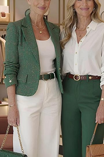 Styling Structured Blazers with Casual Tops