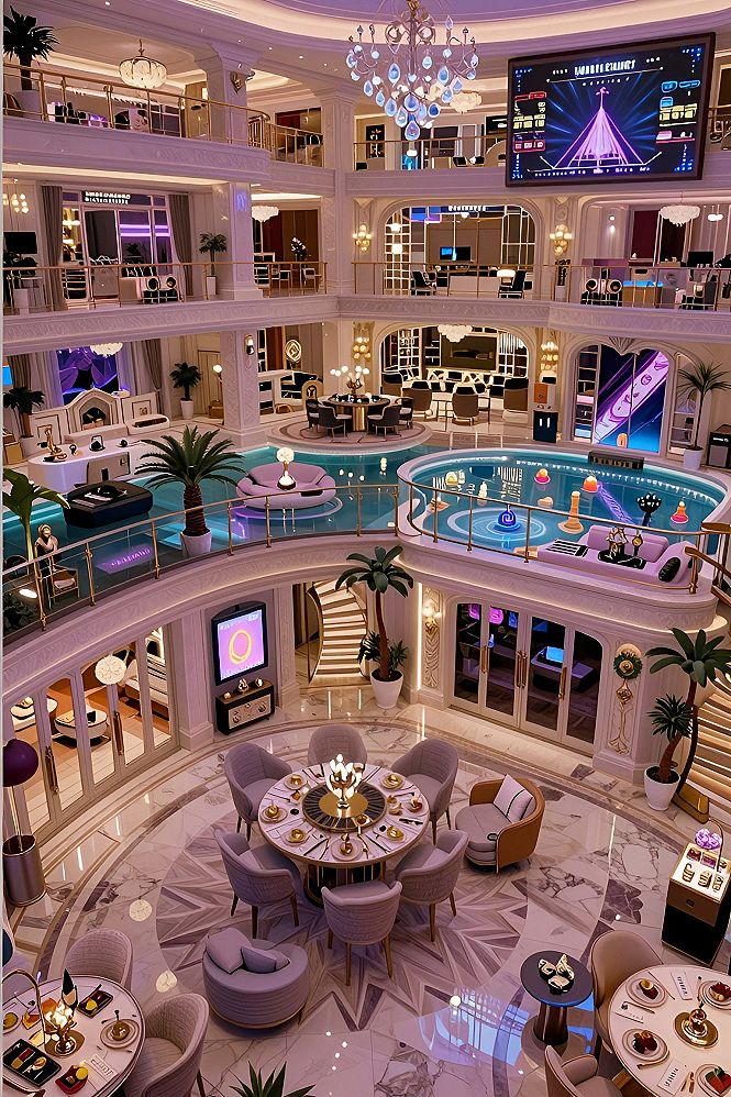 Designing a Multi-Level Open Atrium Layout