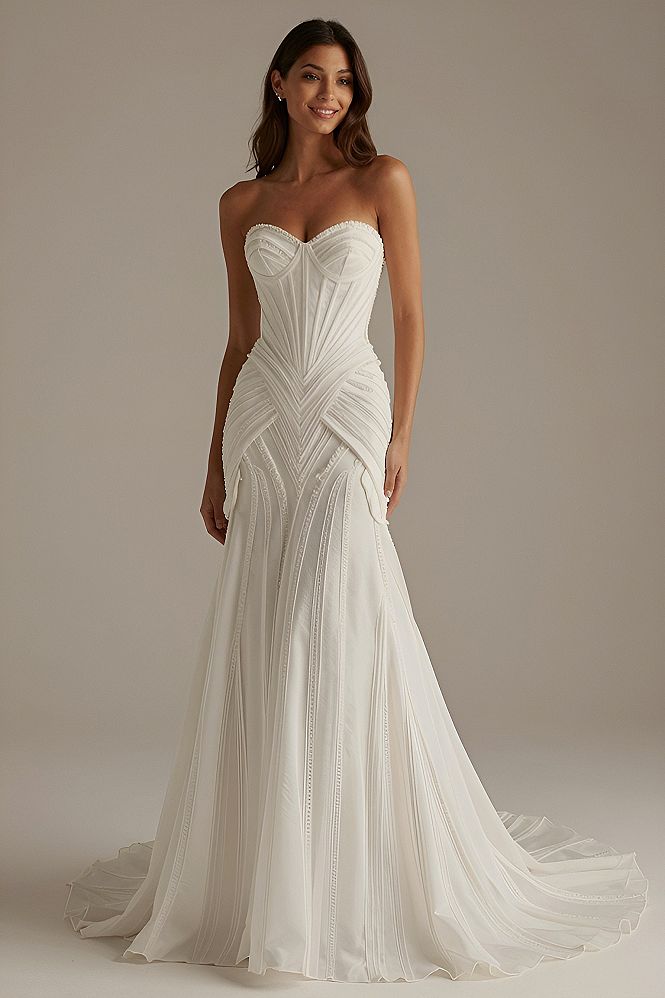 Choosing a Strapless Sweetheart Corset Wedding Dress