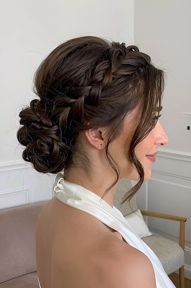 Understanding the Dutch Braid Crown Updo