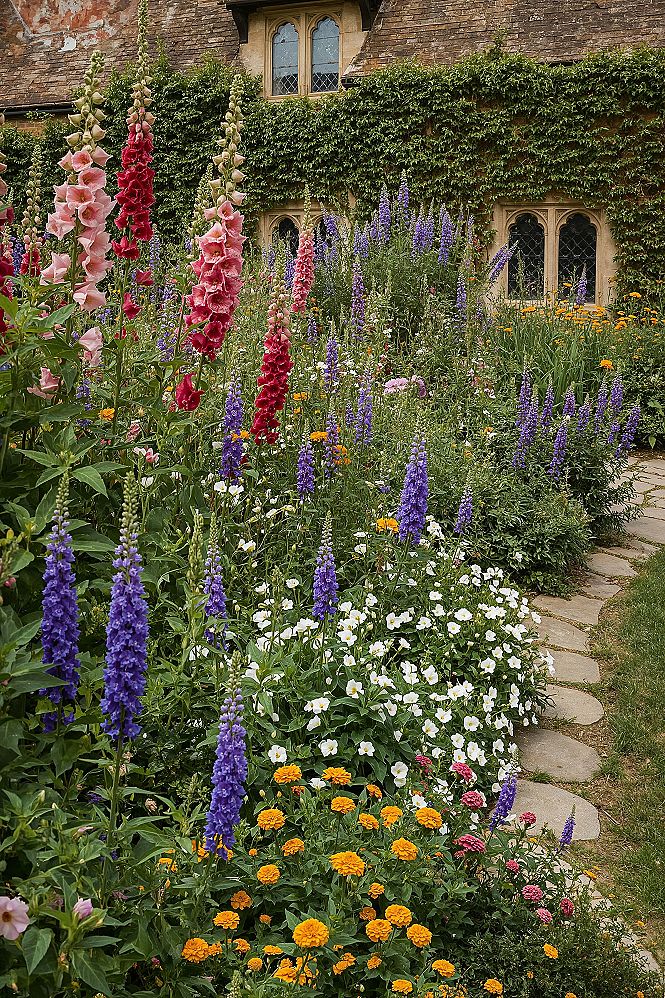 Charming English Cottage Gardens: A Symphony of Blooms