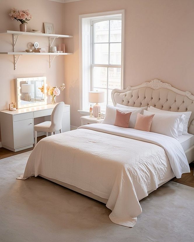 Serene Neutral Bedroom Makeover: The Ultimate Clean Girl Aesthetic