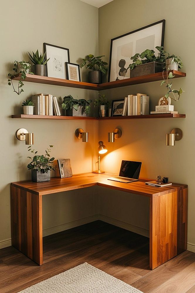 Warm & Stylish Butcher Block Desk Ideas for a Chic Home Office