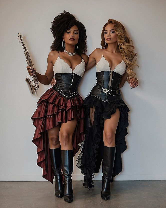 Designing A Duo Viking Outfit Style For Best Friends