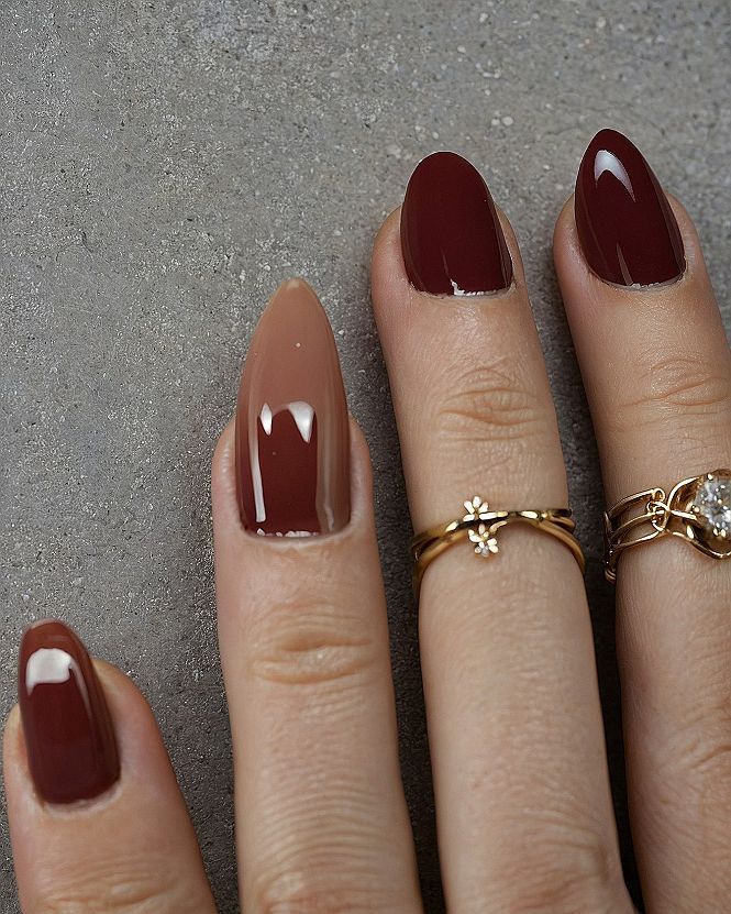 Rich Burgundy Polish for Fall Manicures